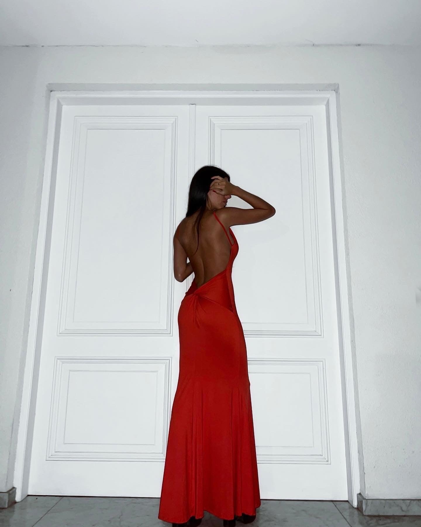 Vestido Sirena Rojo